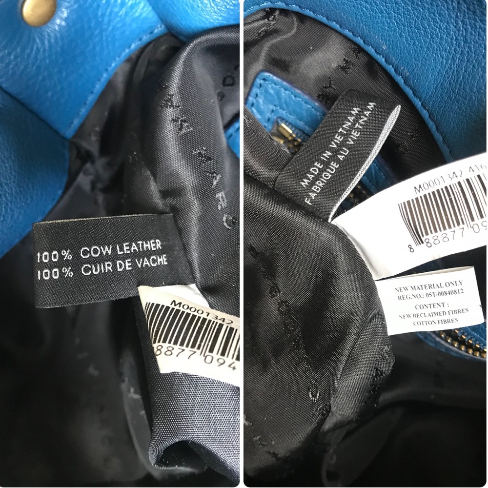 Marc By Marc Jacobs Too Hot To Handle Blue Crossbody Bag - Picture 11 of 16